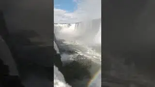 Это водопады  с Бразильской стороны . Город Foz  Do  Iguasu. Бразилия ❤️