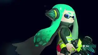 Splatoon 2- When the Inner Agent 3 ink colour is sus