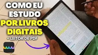 como eu estudo por livro digital (o melhor leitor de PDF)