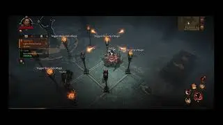 Diablo Immortal -  Lost Runes: Find The First Rune: Light All Nine Lamps at Once Puzzle PC Gameplay