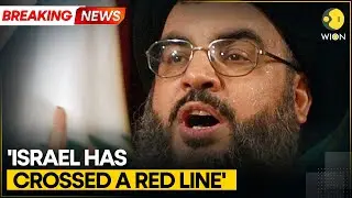 Israel war | Nasrallah says, Israel has crossed a red line | WION Fineprint | Breaking News