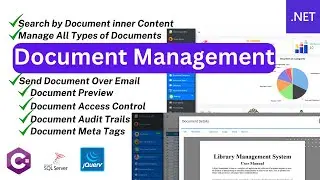 Document Management | ASP.NET Core | EF Core | .NET Core 6.0 | MSSQL | MySQL | PostgreSQL