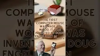 Do you know? What was used to make the first computer mouse? #shorts