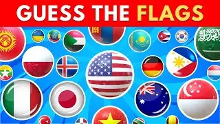 Guess The Flag In 3 Seconds 🚩🌍🧠 | Can You Guess 60 Flags?