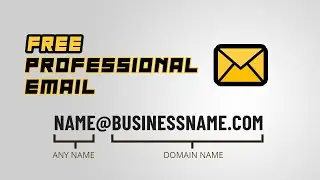 Get A Professional Personalized Email For Free