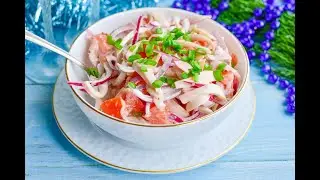 Салат Алые паруса