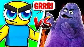 DEFAULT VS GRIMACE!!! In Anime Energy Clash Simulator!