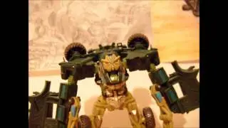 Fast Food With Megatron stop motion