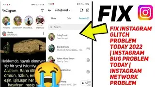 Fix instagram glitch problem today | instagram network problem | instagram bug problem today