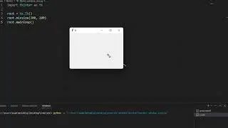 Set Min/Max Window Size for your Tkinter window