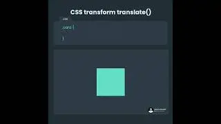 CSS transform translate