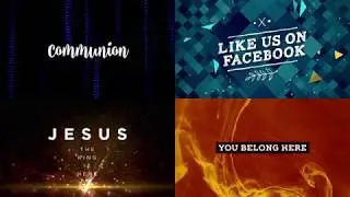 How To Use Motion and Still TitleBuilder By Church Motion Graphics