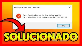 ✅ERROR COULD NOT CREATE THE JAVA VIRTUAL MACHINE [MINECRAFT]