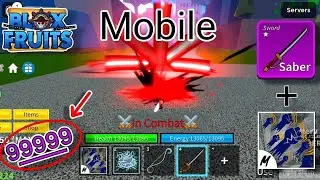 Saber's DAMAGE Needs a HUGE NERF... | Mobile | Bounty Hunting | Blox Fruits