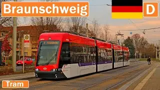 BRAUNSCHWEIG TRAMS / Braunschweig Straßenbahn 2023 [4K]