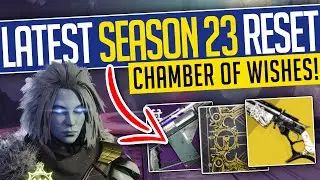 Destiny 2 | LASTEST SEASON 23 RESET! FINAL Exotic Catalyst, Secret Area & More! - Season 23