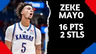 Zeke Mayo Highlights vs. Washburn | 10/29/24 | 16 Pts, 2 Stls