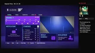 Fifa 21 carrer mode: Birthday live stream!!