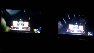 BTTF: The Ride Double Monitors
