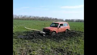 За что цеплять лебёдку в поле