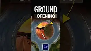 Ground Opening Transition in After Effects 