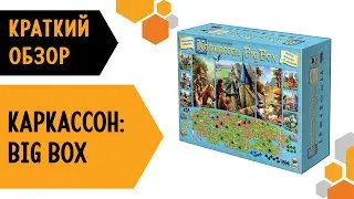 Каркассон: Big Box — краткий обзор настольной игры 🏰🎁