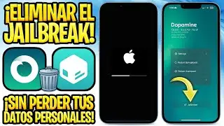 NO PC TUTORIAL ✅ HOW TO REMOVE iOS 15 DOPAMINE JAILBREAK QUICKLY AND SAFELY