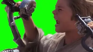 Anakin Skywalker its working, its working green screen