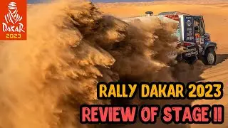 Review of Stage 11 Dakar Rally 2023. First Day of the Marathon.