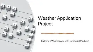 How to Create a Real World Weather API Application in JavaScript ?