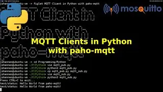 MQTT Clients in Python with the paho-mqtt module