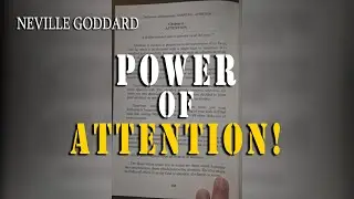 Neville Goddard On How To EXERCISE Your ATTENTION - Power of Awareness