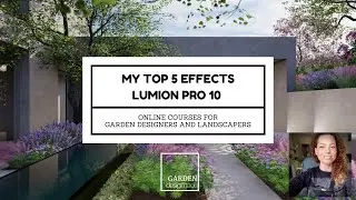 My top 5 Lumion effects for great renderings!