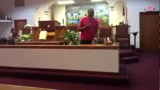 Uncle Luther Singing at Family Reunion Concert