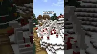 Building A Gingerbread House In Minecraft!