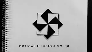 Optical illusion - Impossible shape ( step by step tutorial )