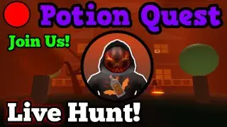 🔴 SAKTK Potion HUNTING - Roblox Area 51 Halloween Livestream