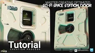 Chapter 17 Rendering Sci-Fi Door in Marmoset Tool Bag 4