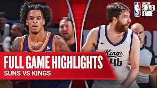 SUNS vs KINGS | NBA SUMMER LEAGUE | FULL GAME HIGHLIGHTS