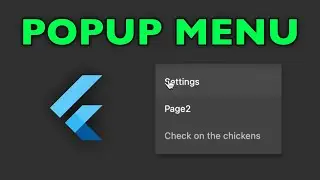 Flutter: How to make a popup menu FAST (PopupMenuButton)