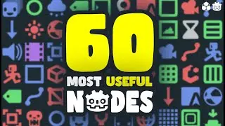 The 60 Most Useful Godot Nodes - in 6 MINUTES (+FREE cheatsheet!)