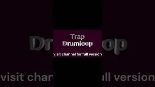 Trap Drum Loop 126 BPM 