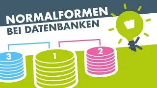 NORMALFORMEN bei Datenbanken einfach erklärt (1. bis 3. Normalform)