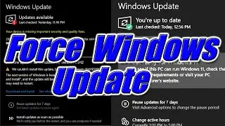 Force Windows to Update