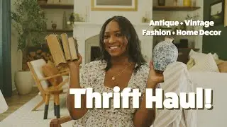 I got a HUGE deal | Antique Finds + Thrift Haul