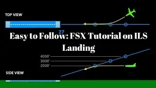 Microsoft Flight Simulator X - Easy ILS Landing Tutorial