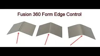 Fusion 360 Form Edge Control