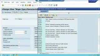 26 SAP HCM Wage types configuration