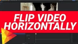 QUICK TUTORIAL | Flip a Video Clip Horizontally Hitfilm express