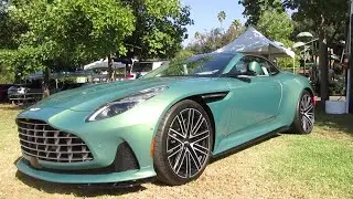 New Iridescent Emerald 2024 Aston Martin DB12 Volante